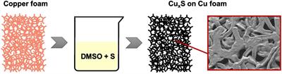 Facile Synthesis of Binder-Free Three-Dimensional CuxS Nanoflowers for Lithium Batteries